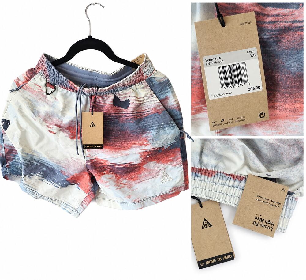 Nike ACG Women’s High-Rise Loose Fit Shorts – XS